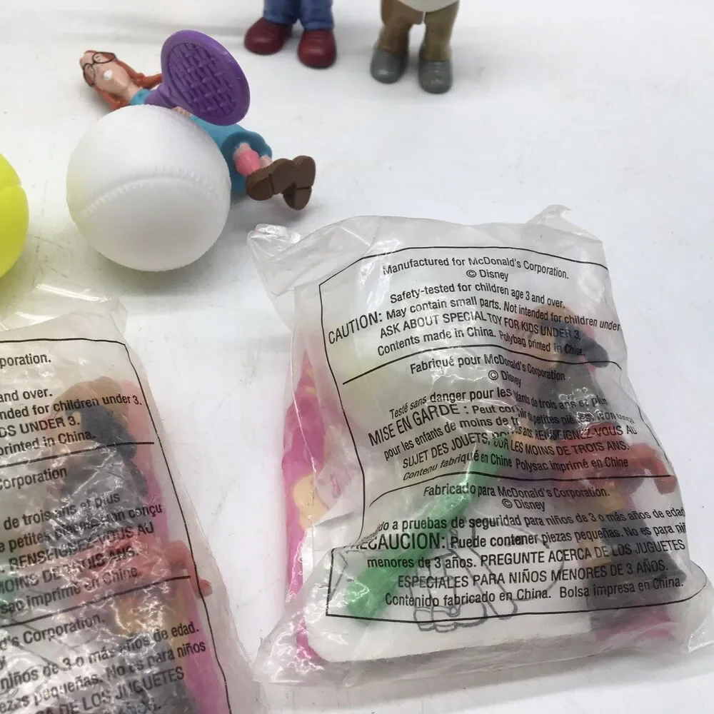90’s VTG McDonald's Disney Recess Toys Figures Happy Meal Kids Meal Lot of 9